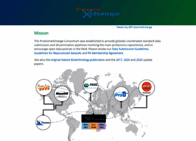 Proteomexchange.org thumbnail