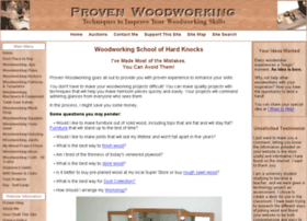 Provenwoodworking.com thumbnail