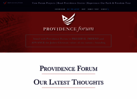Providenceforum.org thumbnail