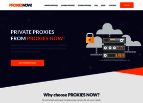 Proxiesnow.com thumbnail