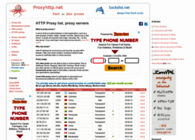 Proxyhttp.net thumbnail
