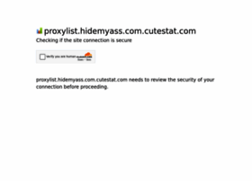 Proxylist.hidemyass.com.cutestat.com thumbnail