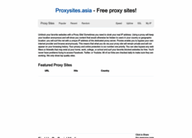 Proxysites.asia thumbnail