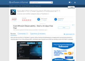 Ps3xploderpro.software.informer.com thumbnail