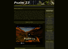 Psalm-23-the-lord-is-my-shepherd.com thumbnail