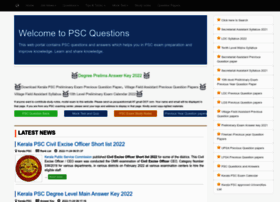 Pscquestion.in thumbnail