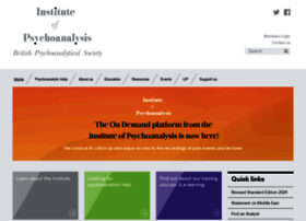 Psychoanalysis.org.uk thumbnail