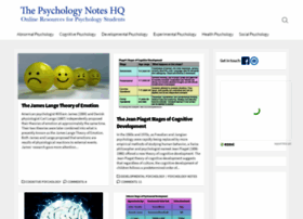 Psychologynoteshq.com thumbnail