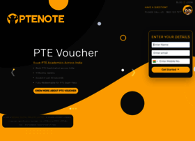 Ptenote.com thumbnail