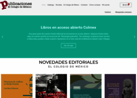 Publicaciones.colmex.mx thumbnail