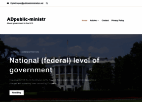 Publicadministration.net thumbnail