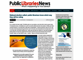 Publiclibrariesnews.com thumbnail