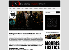Publicscienceproject.org thumbnail