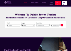 Publicsectortenders.co.uk thumbnail