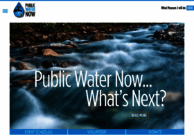 Publicwaternow.org thumbnail