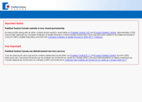 Pubmedcentralcanada.ca thumbnail