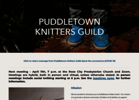 Puddletownknittersguild.com thumbnail