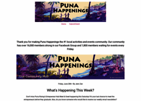 Punahappenings.com thumbnail