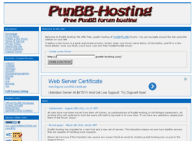 Punbb-hosting.com thumbnail