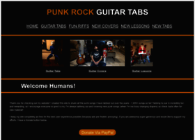 Punkrockguitartabs.com thumbnail
