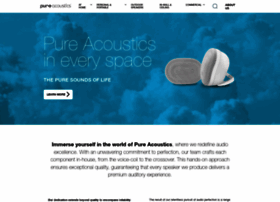 Pure-acoustics.com thumbnail