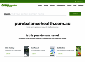 Purebalancehealth.com.au thumbnail