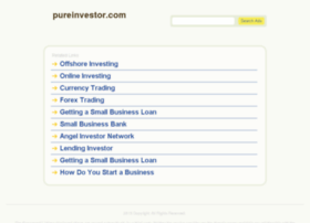 Pureinvestor.com thumbnail