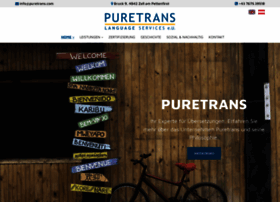 Puretrans.com thumbnail