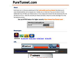 Puretunnel.com thumbnail