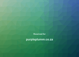 Purpleplumm.co.za thumbnail