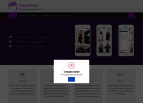Purplevoice-web.design thumbnail