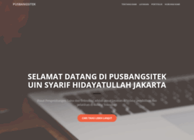 Pusbangsitek.uinjkt.ac.id thumbnail