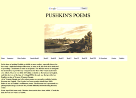 Pushkins-poems.com thumbnail