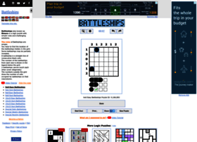 Puzzle-battleships.com thumbnail