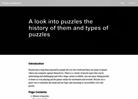 Puzzlesandbeyond.com thumbnail