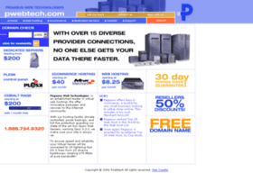 Pwebtech.com thumbnail