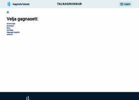 Px.hagstofa.is thumbnail