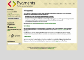 Pygments.org thumbnail