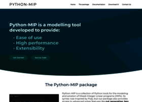 Python-mip.com thumbnail