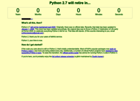 Pythonclock.org thumbnail