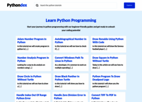 Pythondex.com thumbnail
