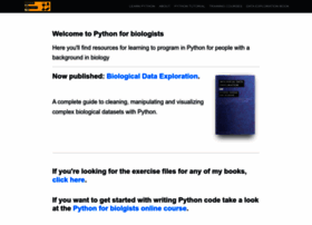 Pythonforbiologists.com thumbnail