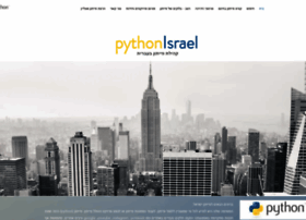 Pythonisrael.com thumbnail