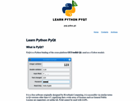 Pythonpyqt.com thumbnail