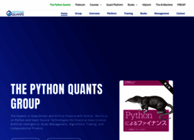 Pythonquants.com thumbnail