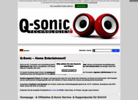 Q-sonic.com thumbnail