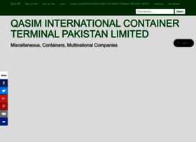 Qasiminternationalcontainerterminal.enic.pk thumbnail