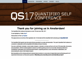 Qs17.quantifiedself.com thumbnail