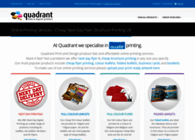 Quadrantprint.co.uk thumbnail