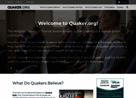 Quaker.org thumbnail
